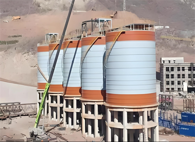 科尔沁右翼前高架钢板仓